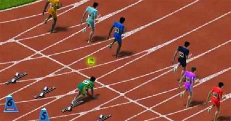 100 Meter Race . Online Games . BrightestGames.com.